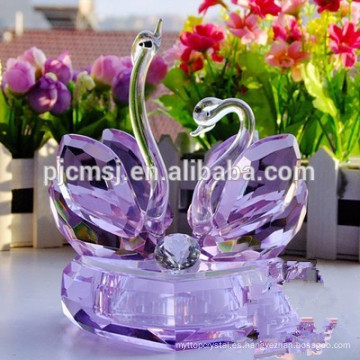 Crystal Swan Adornos Muebles para el hogar Accesorios CS06